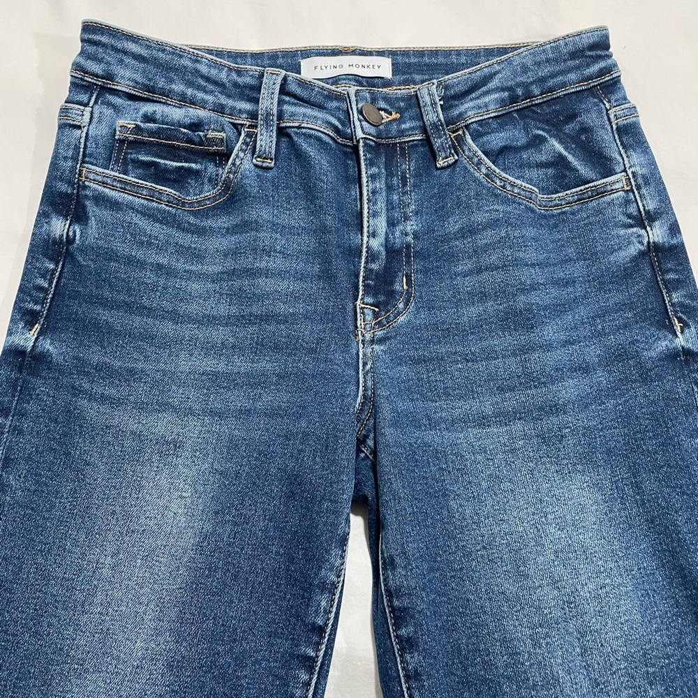 Flying Monkey Dark Blue Denim Jeans